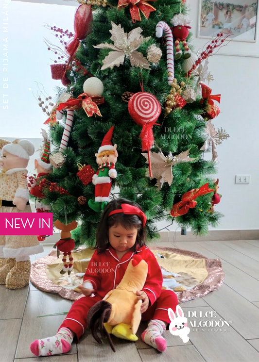 SET HOLLY ROJO UNISEX ALGODÓN PIMA