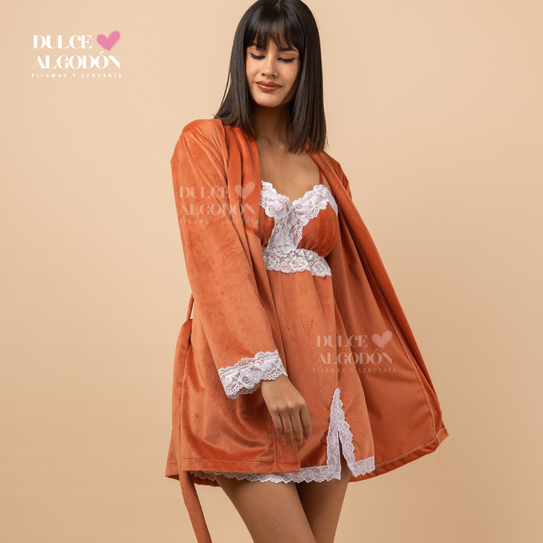 SET ROBERTA LACRE TERCIOPELO
