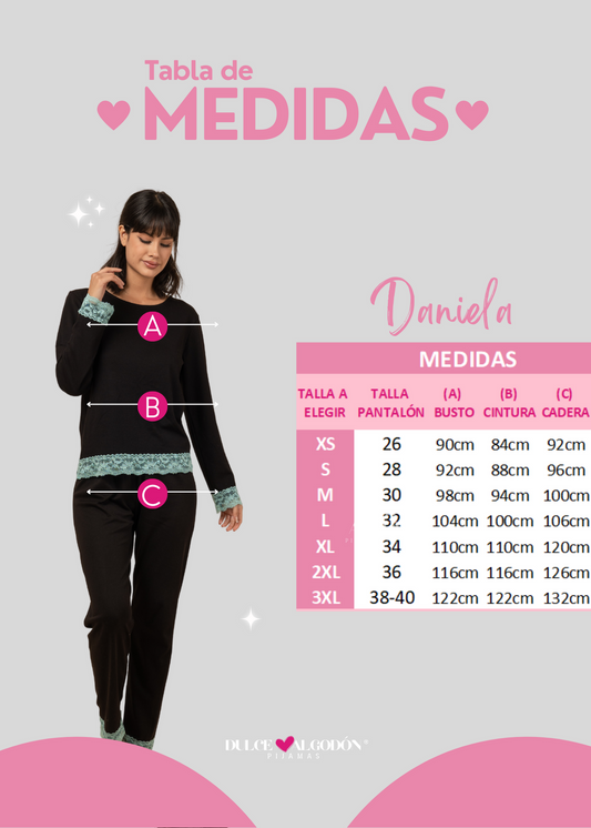 SET DANIELA ALGODÓN PIMA