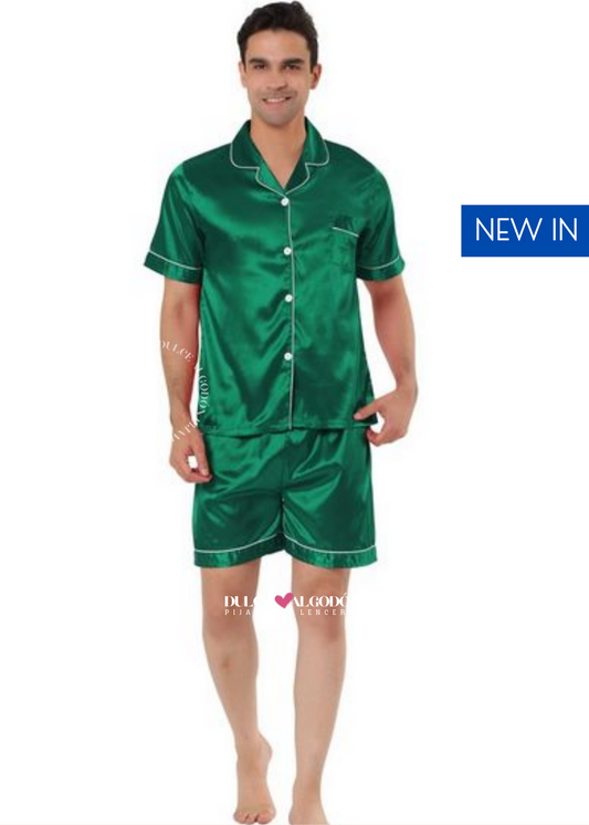 SET RODRIGO CORTO NEGRO SATIN