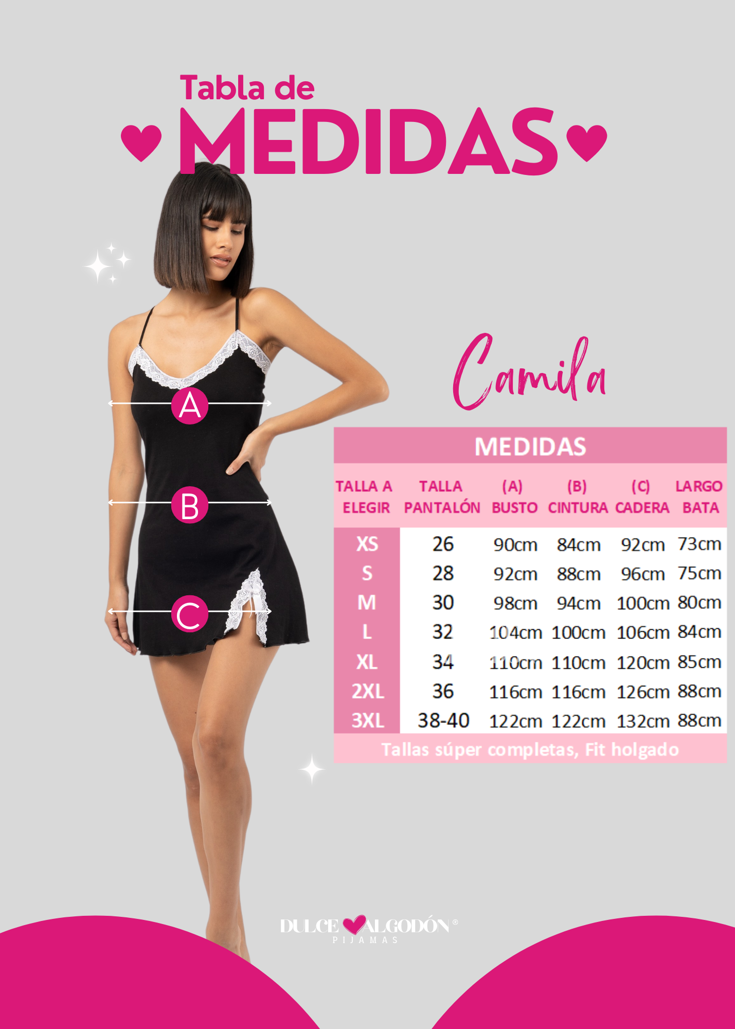 PACK CAMILA ALGODÓN