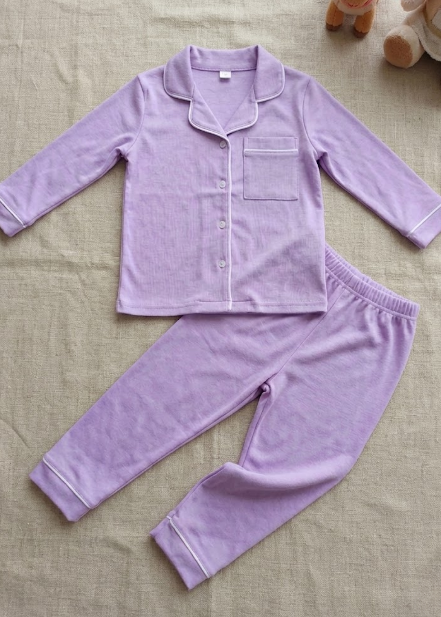 SET HOLLY LILA ALGODÓN PÍMA