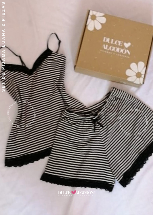 SET LUANA RAYAS NEGRAS