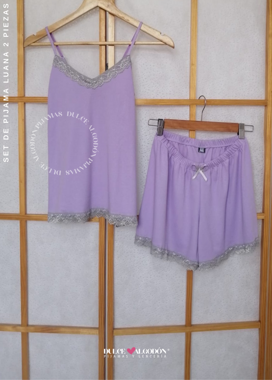SET LUANA LILA Y PLATA