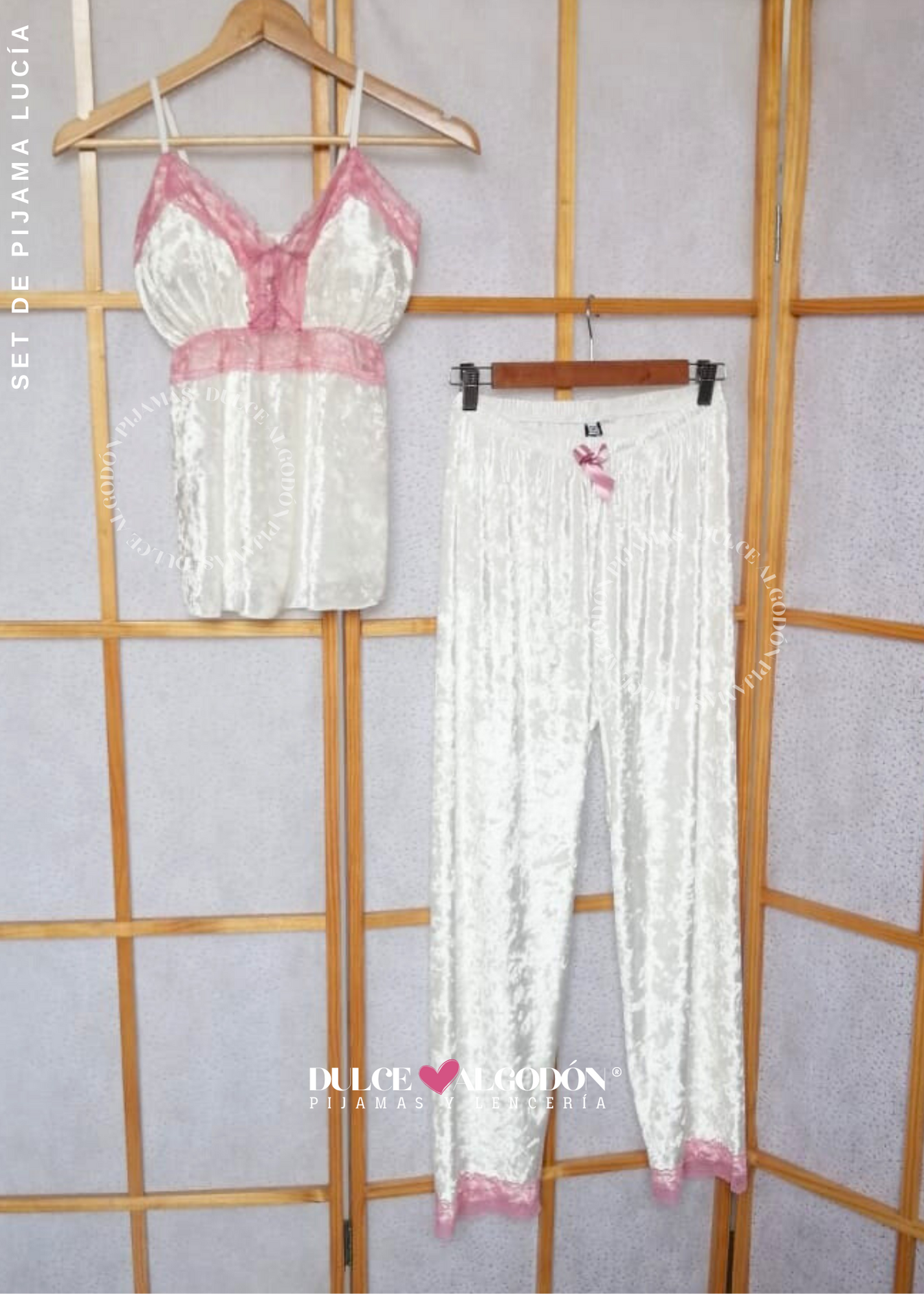 SET LUCÍA PERLA Y PALO ROSA