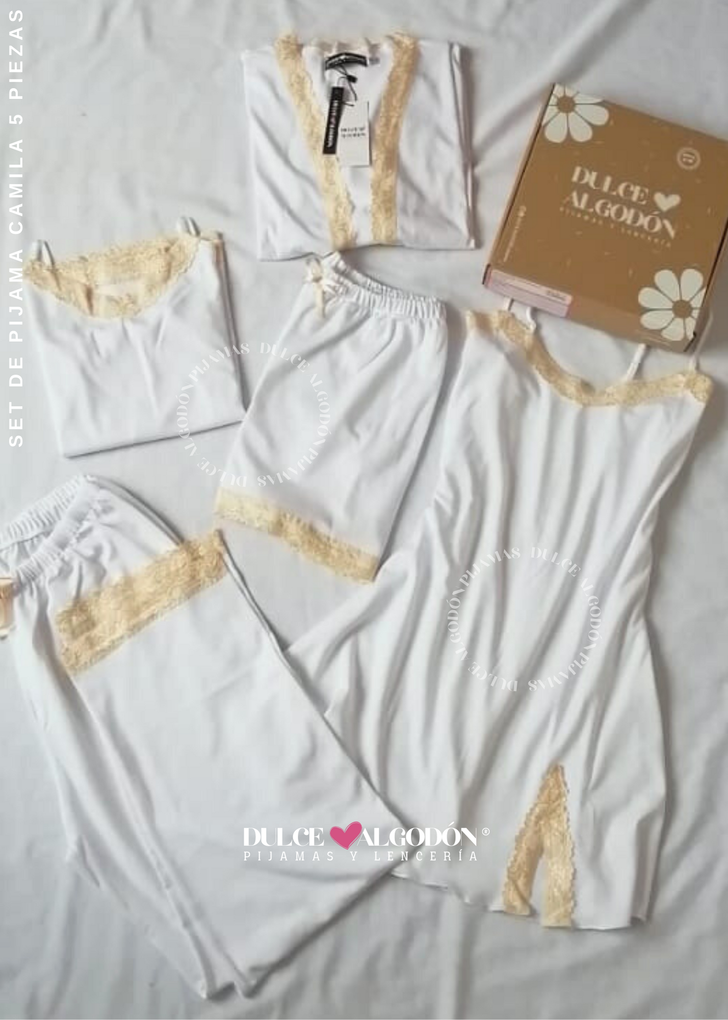 PACK CAMILA BLANCO Y CREMA