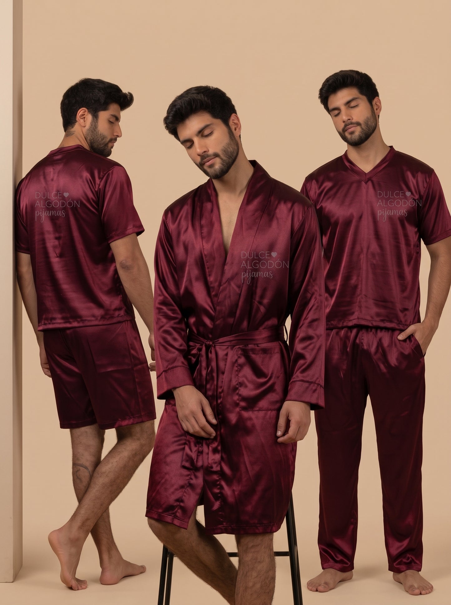 PACK MATEO SATIN 4 PIEZAS