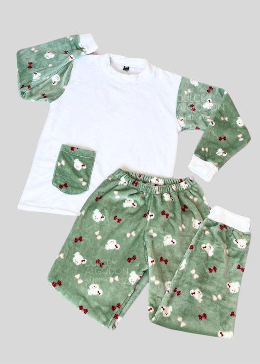 SET KIRA VERDE NIÑA