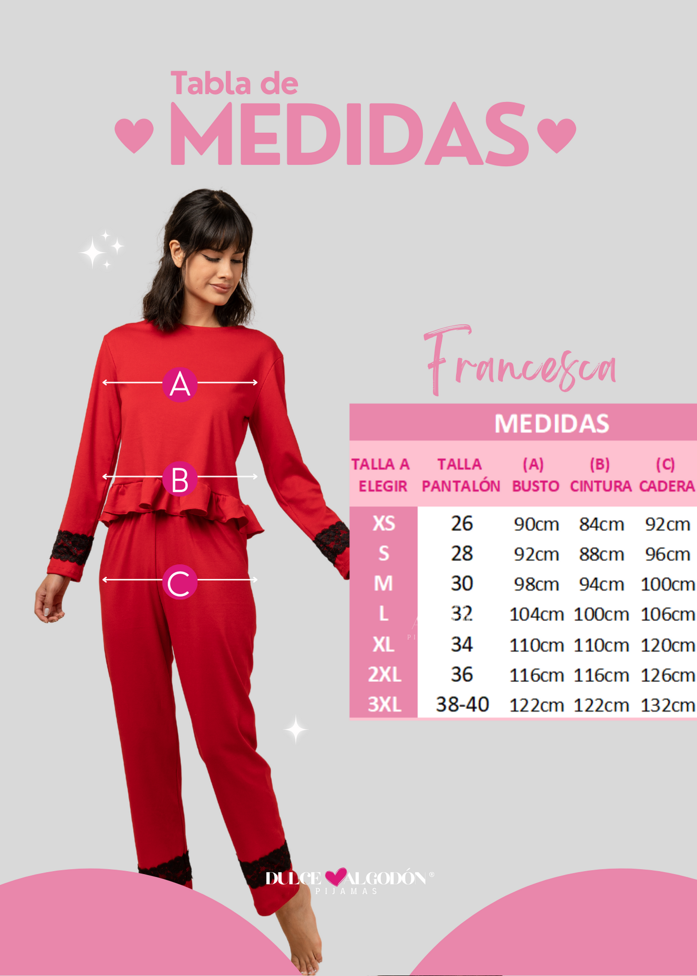 SET FRANCESCA RAYAS CELESTES ALGODON PIMA