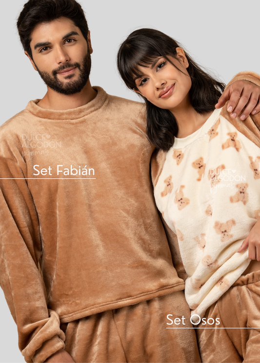 PACK PAREJA FELPA FABIÁN Y OSOS