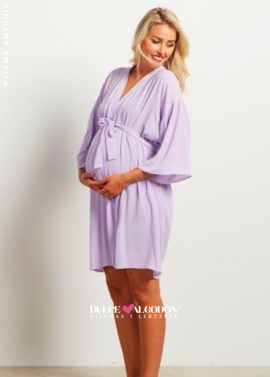 BATA JULIA PREMAMÁ ALGODÓN PIMA