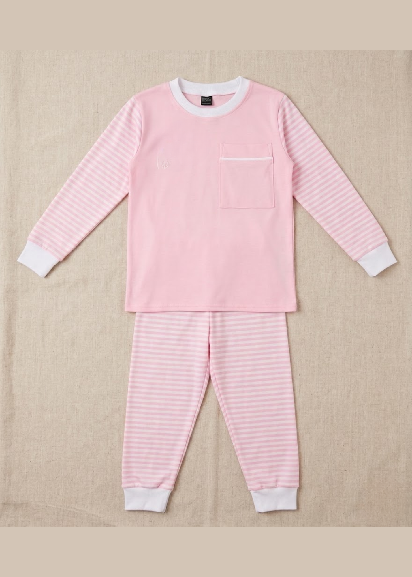 SET LILIBETH LARGO ALGODÓN PIMA ROSADO