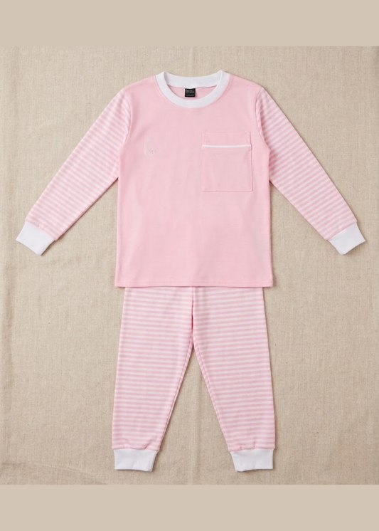 SET LILIBETH LARGO ALGODÓN PIMA ROSADO