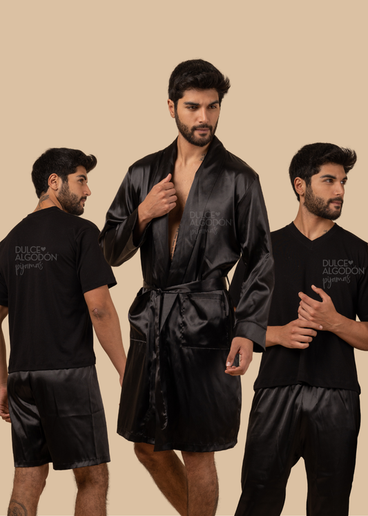 PACK MATEO SATIN Y ALGODON 4 PIEZAS