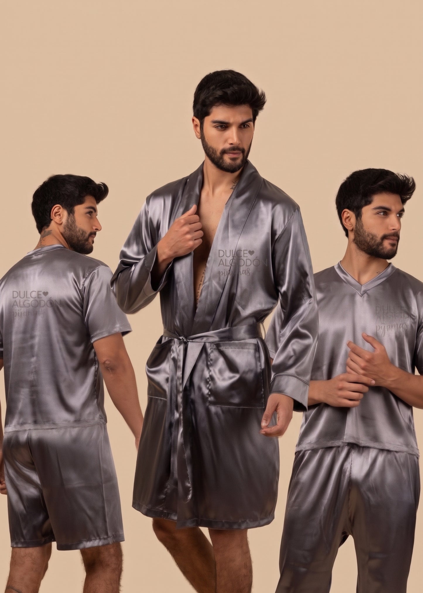 PACK MATEO SATIN 4 PIEZAS