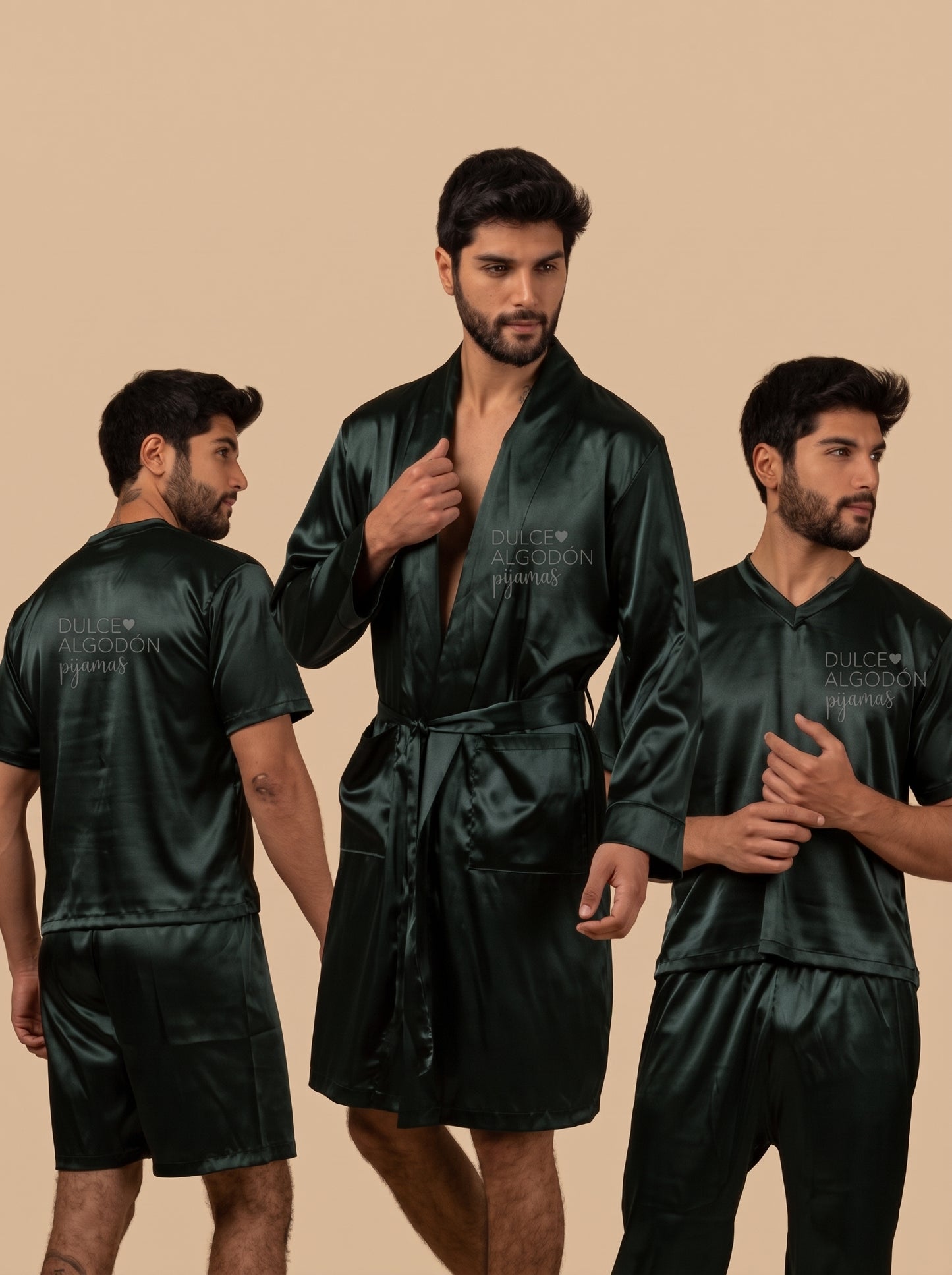 PACK MATEO SATIN 4 PIEZAS