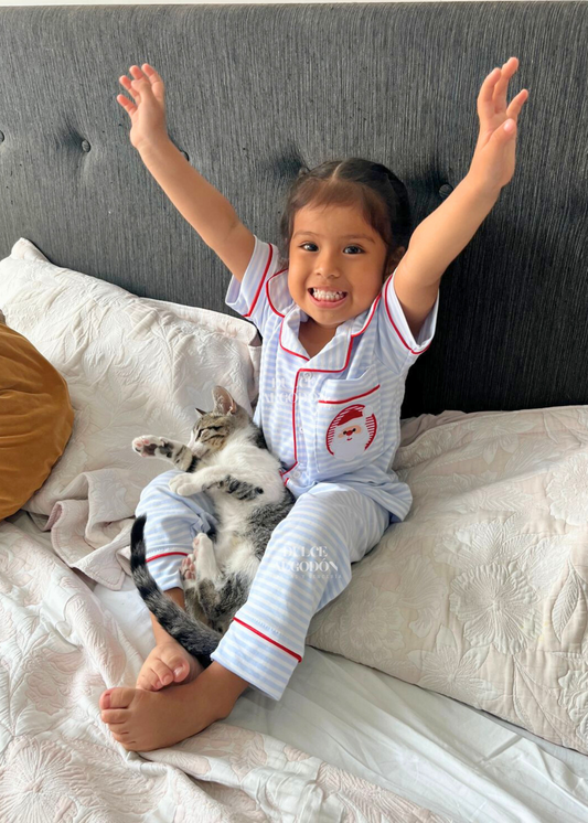 SET NAVIDEÑO CORTO ALGODÓN PIMA UNISEX