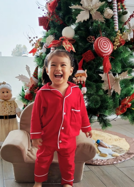 SET HOLLY ROJO UNISEX ALGODÓN PIMA