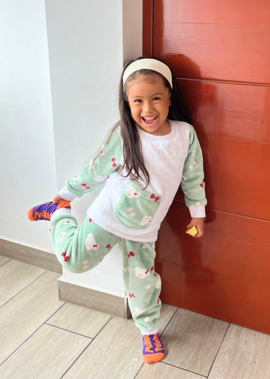 SET KIRA VERDE NIÑA