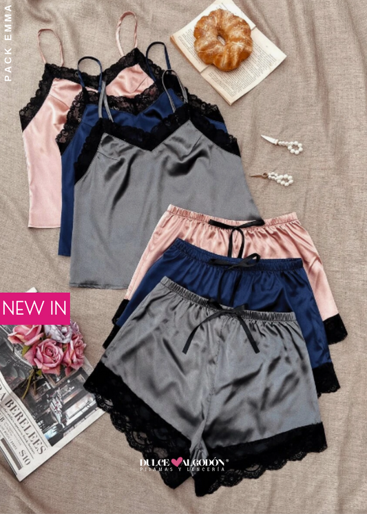 PACK EMMA DE SATÍN