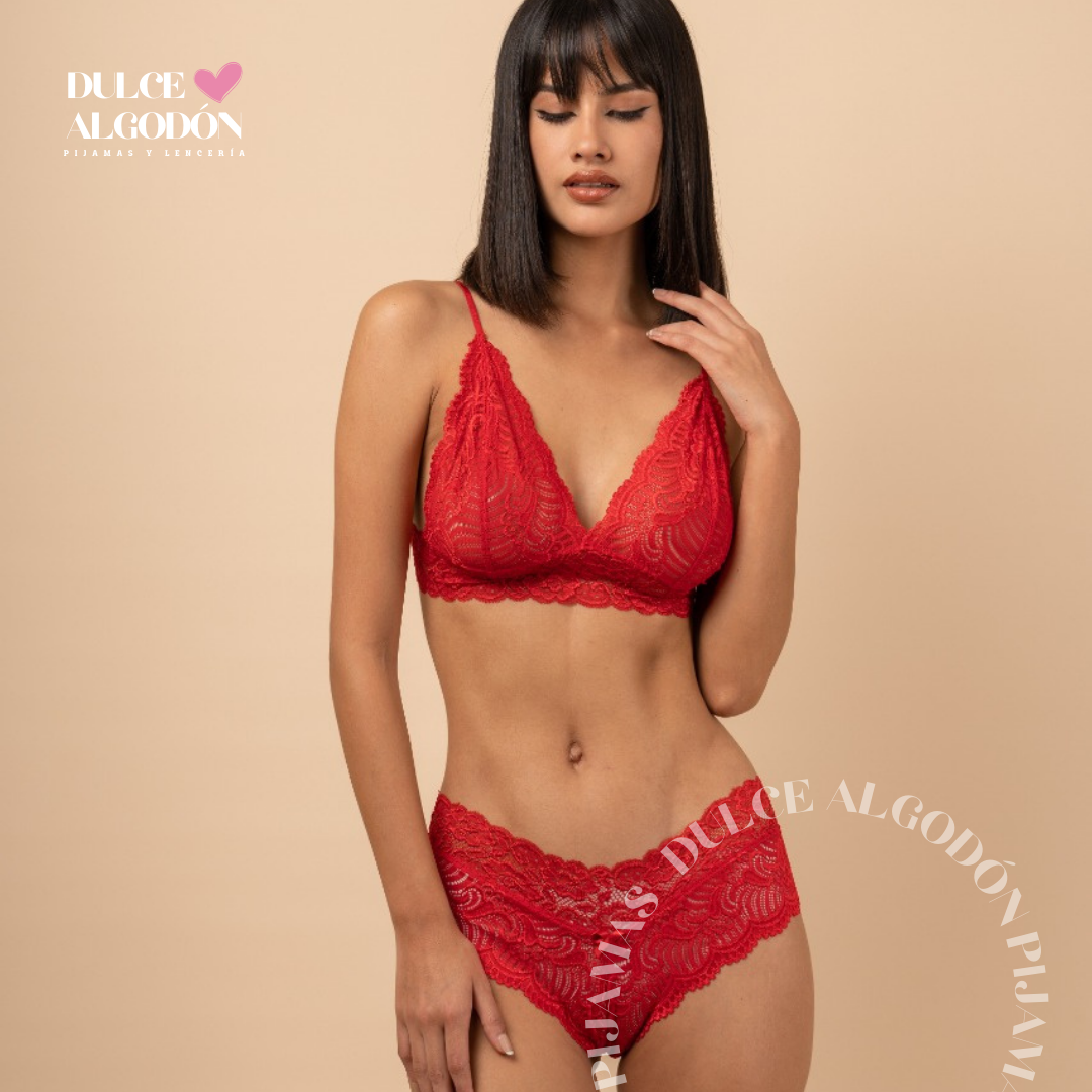 SET LORENA ROJO