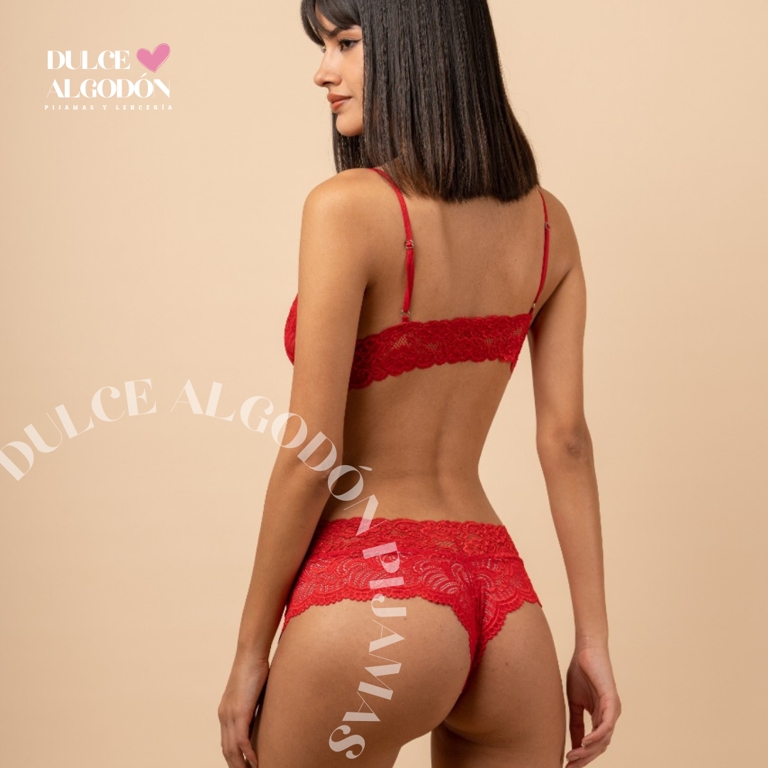 SET LORENA ROJO